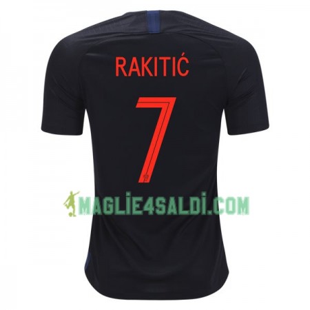 Maglia Croazia Rakitic 7 Trasferta Divisa Mondiali di Calcio 2018